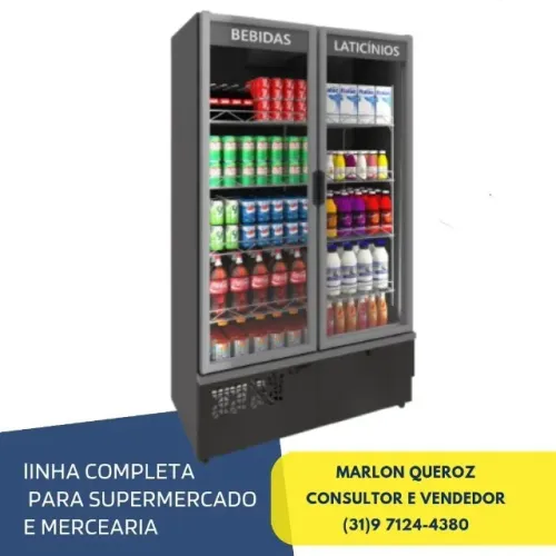 Refrigerador Expositor 2 Portas Polar EVP115 