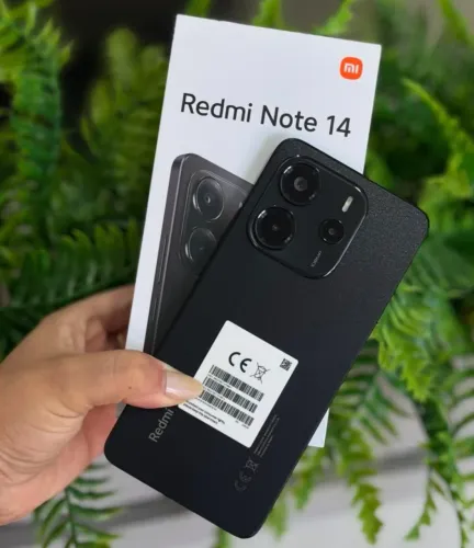 Redmi Note 14 - Black - Top e Barato Lacrado - 128gb/6Ram