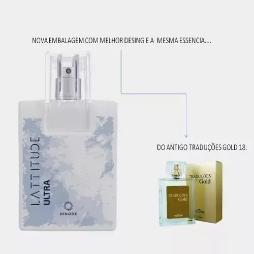 Perfume Latitude Ultra Hinode - Novo