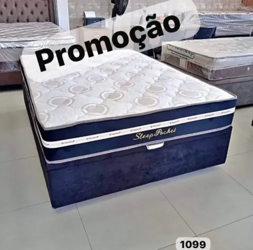 Cama box base nova