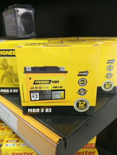 Bateria para Moto Pioneiro 12 meses garantia