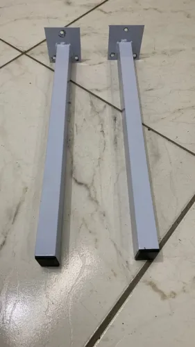 Suporte aço reforçado para pia ou prateleira. 50 cm. Valor: R$40,00 o par. 