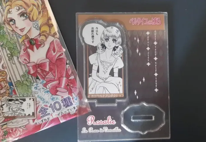 Rosa de Versalhes - acrílico Rosalie