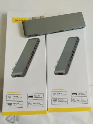 HUB USB 3.1 Adaptador Thunderbolt para Macbook ou Thinkpad *entrego 