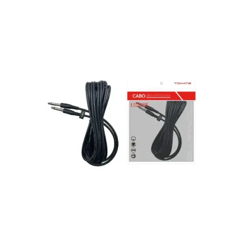 Cabo P10 P/ Microfone 5m Tomate MCB-011
