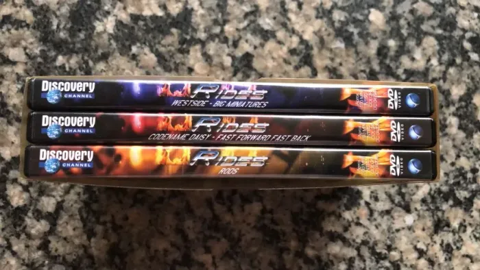 3 DVD Série Rides
