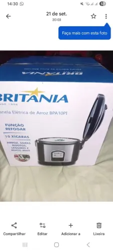 Panela de arroz elétrica