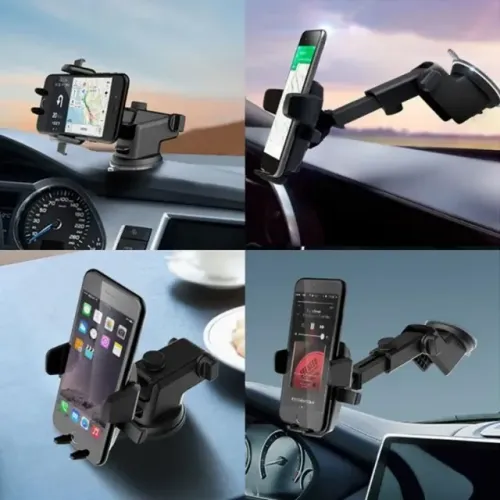 Suporte Celular Gps Carro Veicular - Trava Automática
