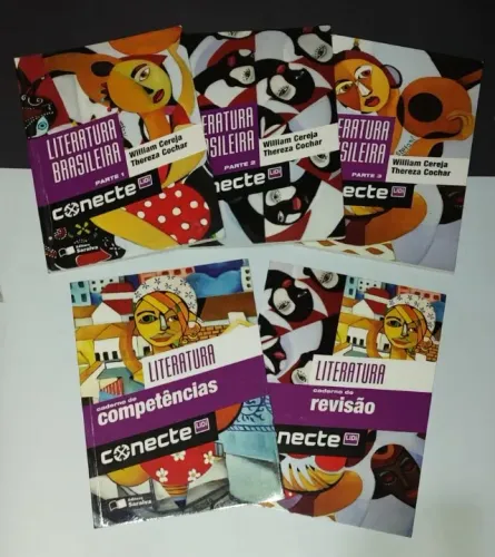 Box com livros didáticos: Conecte: Literatura Brasileira - Volume Único 2ª edição