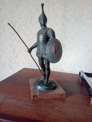 Estatua De Bronze De Aquiles O Grego 