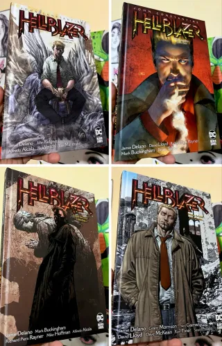 John Constantine Hellblazer Edição de Luxo 1 ao 4 Panini