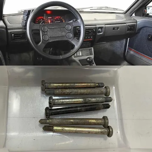 Parafuso chave de seta original vw Gol CL GL GTS GTI kit 3 unid