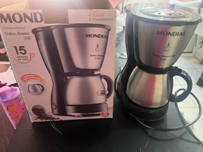 Cafeteira inox 