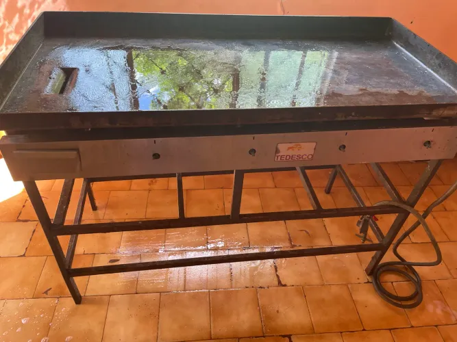 Chapa Industrial para lanche 