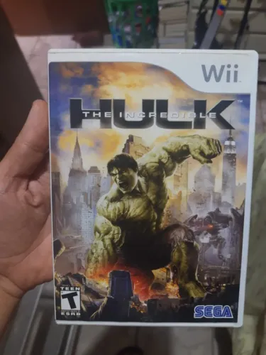 hulk nintendo wii original mídia física