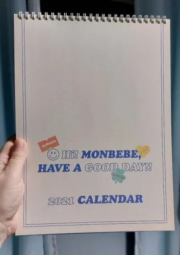 MONSTA X SEASON'S GREETINGS 2021 CALENDÁRIO+DVD+PÔSTER+CHAVEIRO
