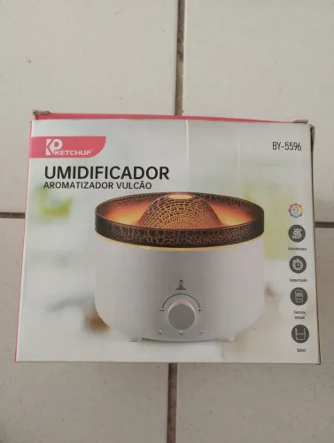 Umidificador Aromatizador Vulcão Ketchup BY-5596