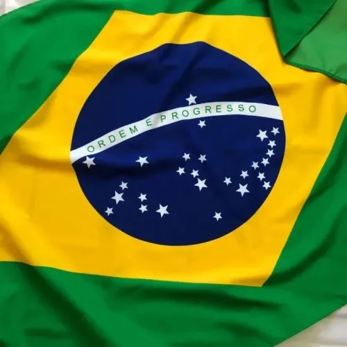 Bandeira do Brasil tamanho grande 1.00x1.50M