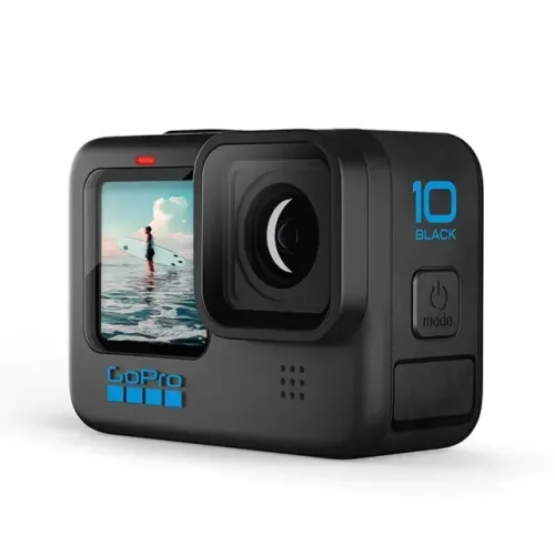 GOPRO HERO 10 COM 4 BATERIAS ( USADA APENAS 1 VEZ) e com muitos acessórios