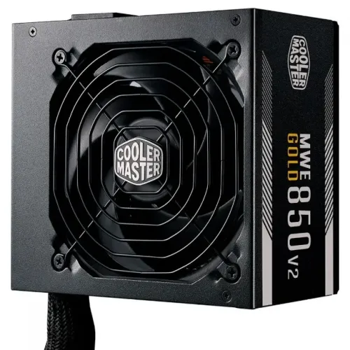 Fonte ATX 850W Real PFC Ativo 80 Plus Gold Cooler Master MWE V2 850 - WZetta