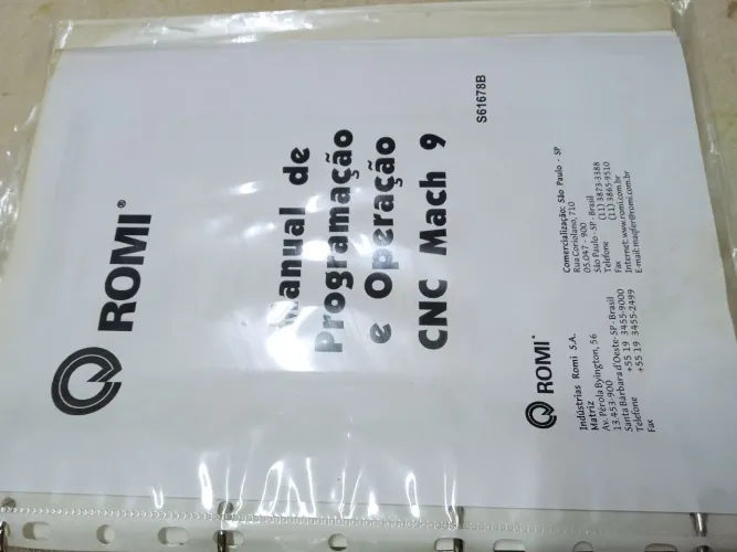 Manual de programação e operação torno cnc mach 9
