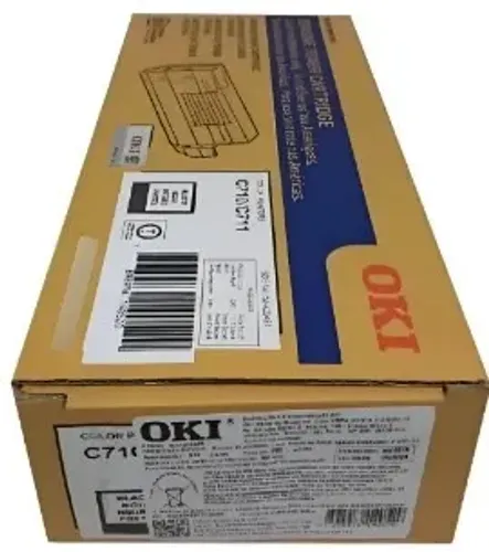Cartucho De Toner Original Okidata C710 | C711 Black Preto