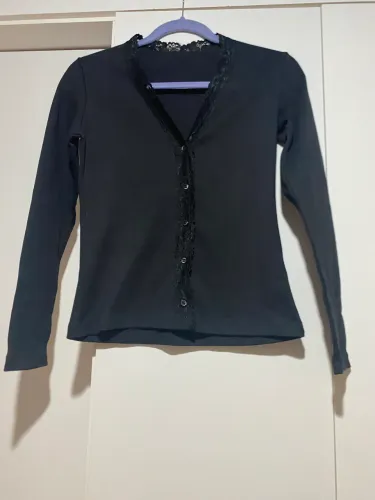 Blusa de Malha com Manga