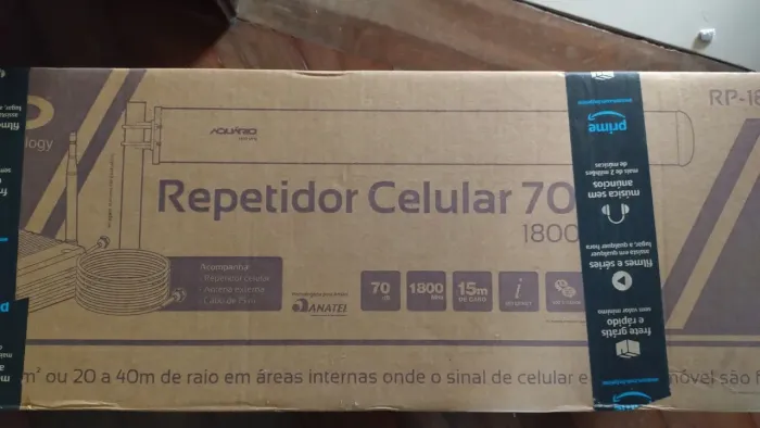 Repetidor Sinal de Celular Aquário Rp1870/1800 MHz 4g