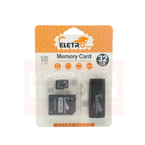 Cartão de memória com adaptador SD e PenDrive - Eletro MEX- Unidade