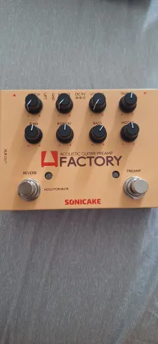 Pedal Violão Sonicake Acoustic Guitar Preamp Factory