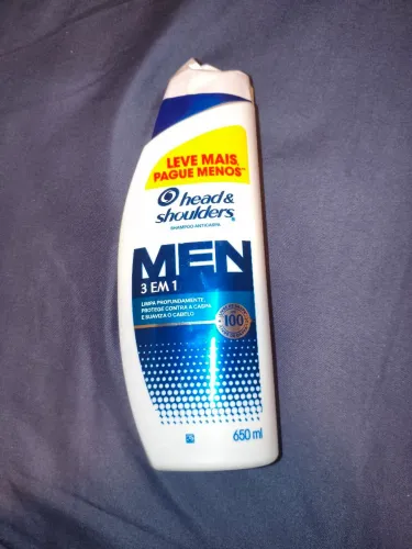 Head and shoulders 650ml 3 em 1 *Shampoo Xampu