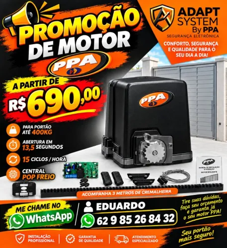 Motor PPA Instalado 
