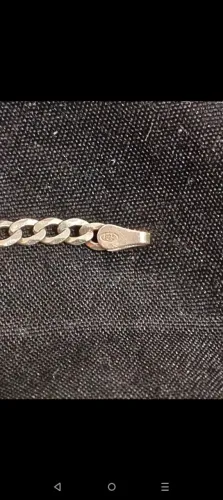 Vendo e troco corrente e pulseira de prata