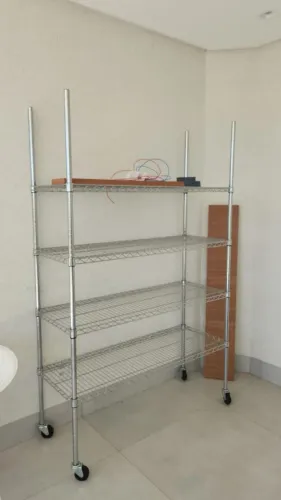 Prateleira reforçada comprada no wallmart