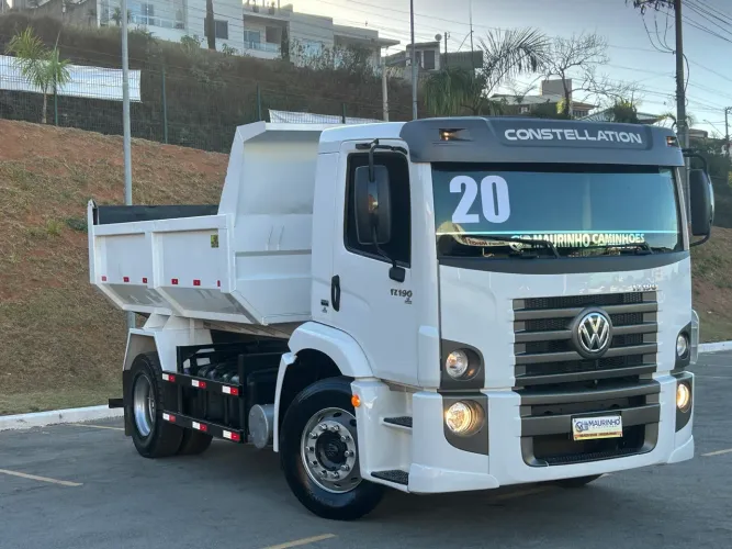 VW 17230 ANO 2020 CAMINHÃO CAÇAMBA TOCO