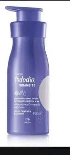 Vende-se creme corporal da natura tododia por $60reais pagamento á vista
