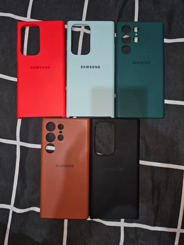 5 cases capinhas capas para Samsung Galaxy S23 Ultra - cores e formatos variados