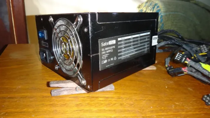 computador Satellite Fonte ATX 600W Reais +(6 Pinos Placa/Vídeo)