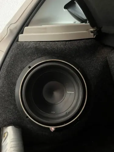 Subwoofer Fosgate e Módulo Power One