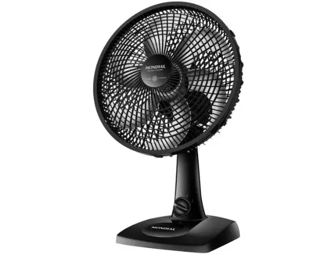 Ventilador de Mesa Mondial 6 Pás Super Power Preto VSP-30-B - 30cm 127V