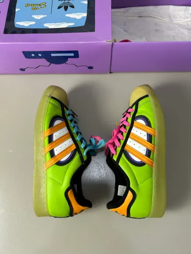 Tênis adidas superstar os Simpsons edição colecionador n43