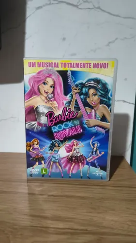 Dvd Barbie Rock Royals Original 