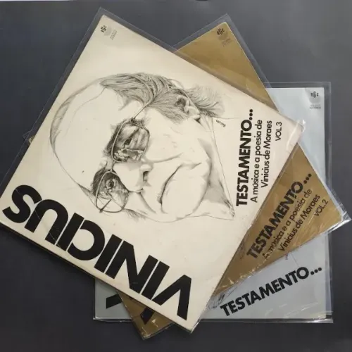 Lp disco vinil - Testamento 1, 2 e 3 - Vinicius de Moraes