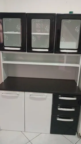 Armario de cozinha de aço 