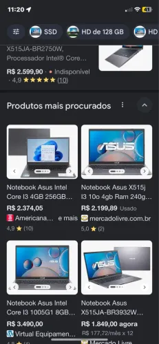 Notebook Asus