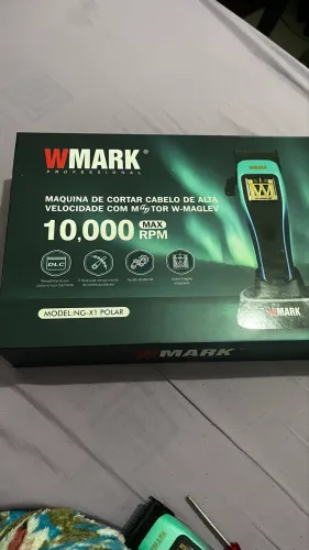 Máquina de cortar cabelo Wmark NG X1 pro profissional