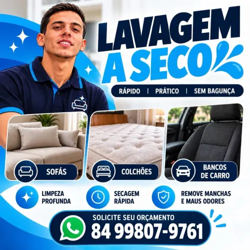 LAVAGEM A SECO!
