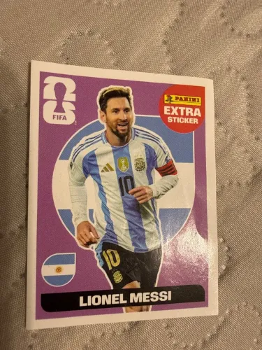 Figurinha bordo Messi