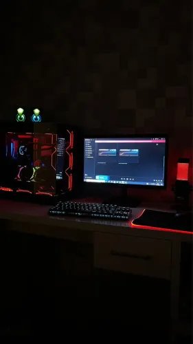 PC Gamer Completo RTX 3070 Ti + Monitor + Logitech + HyperX