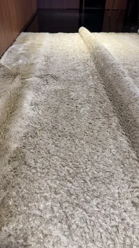 Tapete para sala pelo longo grande 4x3 metros 
